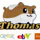 Custom Personalized Iron-on Patch - Hamster