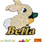 Custom Personalized Iron-on Patch - Bunny Rabbit Custom Personalized Iron-on Patch - Bunny Rabbit