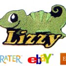 Custom Personalized Iron-on Patch - Lizard