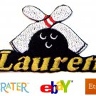 Custom Personalized Iron-on Patch - Bowling Custom Personalized Iron-on Patch - Bowling