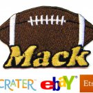 Custom Personalized Iron-on Patch - Football