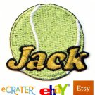 Custom Personalized Iron-on Patch - Tennis Custom Personalized Iron-on Patch - Tennis