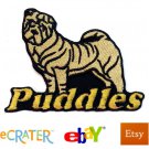 Custom Personalized Iron-on Patch - Shar Pei Custom Personalized Iron-on Patch - Shar Pei