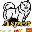 Custom Personalized Iron-on Patch - Samoyed Custom Personalized Iron-on Patch - Samoyed