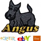 Custom Personalized Iron-on Patch - Scottish Terrier Custom Personalized Iron-on Patch - Scottish Terrier