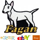 Custom Personalized Iron-on Patch - Bull Terrier Custom Personalized Iron-on Patch - Bull Terrier