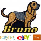 Custom Personalized Iron-on Patch - Bloodhound Custom Personalized Iron-on Patch - Bloodhound