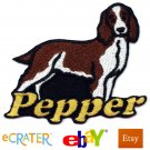 Custom Personalized Iron-on Patch - Welsh Springer Spaniel