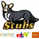 Custom Personalized Iron-on Patch - Cardigan Welsh Corgi Custom Personalized Iron-on Patch - Cardigan Welsh Corgi