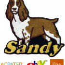 Custom Personalized Iron-on Patch - English Springer Spaniel Custom Personalized Iron-on Patch - English Springer Spaniel