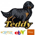 Custom Personalized Iron-on Patch - Gordon Setter Custom Personalized Iron-on Patch - Gordon Setter