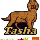Custom Personalized Iron-on Patch - Irish Setter Custom Personalized Iron-on Patch - Irish Setter