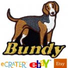 Custom Personalized Iron-on Patch - American Foxhound Custom Personalized Iron-on Patch - American Foxhound