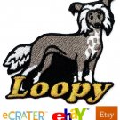 Custom Personalized Iron-on Patch - Chinese Crested Custom Personalized Iron-on Patch - Chinese Crested