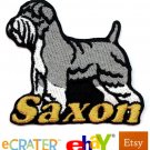 Custom Personalized Iron-on Patch - Schnauzer Custom Personalized Iron-on Patch - Schnauzer