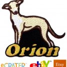 Custom Personalized Iron-on Patch - Italian Greyhound Custom Personalized Iron-on Patch - Italian Greyhound