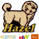 Custom Personalized Iron-on Patch - Maltipoo Custom Personalized Iron-on Patch - Maltipoo