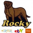 Custom Personalized Iron-on Patch - Dogue de Bordeaux Custom Personalized Iron-on Patch - Dogue de Bordeaux