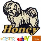Custom Personalized Iron-on Patch - Havanese
