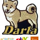 Custom Personalized Iron-on Patch - Shiba Inu