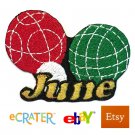 Custom Personalized Iron-on Patch - Bocce