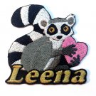 Custom Personalized Iron-on Patch - Lemur