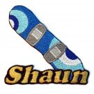 Custom Personalized Iron-on Patch - Snowboard