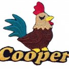 Custom Personalized Iron-on Patch - Rooster