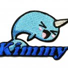 Custom Personalized Iron-on Patch - Narwhal