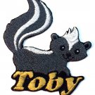 Custom Personalized Iron-on Patch - Skunk