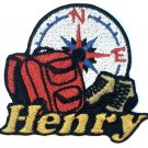Custom Personalized Iron-on Patch - Hiking