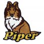 Sheltie Dog Patch Personalized Custom Iron-on