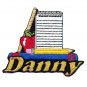 School Supplies Patch Personalized Custom Iron-on