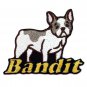 French Bulldog Dog Patch Personalized Custom Iron-on