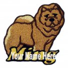 Chow Chow Dog Patch Personalized Custom Iron-on
