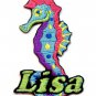 Seahorse Patch Personalized Custom Iron-on