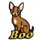 Chihuahua Dog Patch Personalized Custom Iron-on