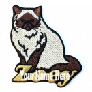 Himalayan Cat Patch Personalized Custom Iron-on