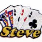 Cards Patch Personalized Custom Iron-on