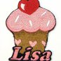 Cupcake Patch Personalized Custom Iron-on