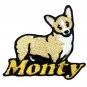 Pembroke Welsh Corgi Dog Patch Personalized Custom Iron-on