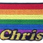 Gay Pride Flag Patch Personalized Custom Iron-on