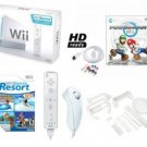 NINTENDO WII RESORT RACING BUNDLE HD READY