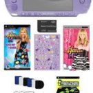 SONY PSP-3000 LIMITED EDITION HANNAH MONTANA ENTERTIANMENT BUNDLE W/ PRO TEC KIT + OVER 21 GAMES
