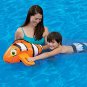 Pool Toy Portable Pals Foam Handle Inflatable Kickboard, Fish, Lake, Beach NEW