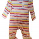Little Wonders Bunny Stripe Baby Infant Cotton Sleeper Pajamas NEW Choose Size Little Wonders Bunny Stripe Baby Infant Cotton Sleeper Pajamas NEW Choose Size