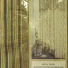 Shower Curtain Bath Jacky Gold Design with Valance Fabric 70"x 72" NEW Shower Curtain Bath Jacky Gold Design with Valance Fabric 70"x 72" NEW