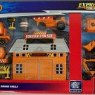 Super Player Express Wheels Construction 14 Pc Play Set NEW Die cast & Plastic