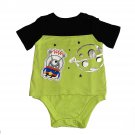 Infant Baby Alien Outerspace One Piece Garanamals Creeper Short Sleeve NEW Infant Baby Alien Outerspace One Piece Garanamals Creeper Short Sleeve NEW