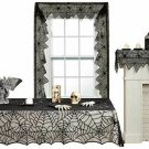 Halloween Spiderweb Lace Cloths, 3-piece set NEW